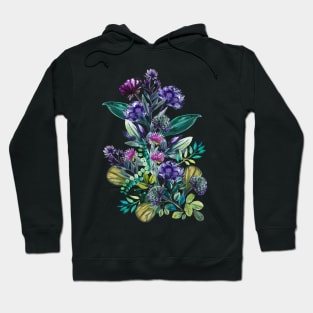 Wild meadow flowers Hoodie